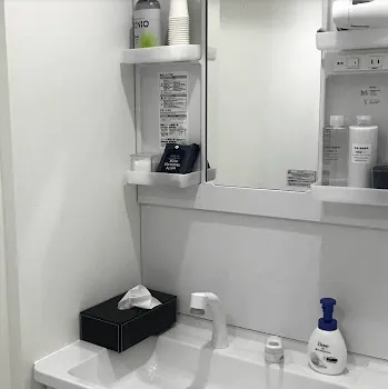 BEYOND 全国153店舗のトレーニングを受けた後のパウダールーム