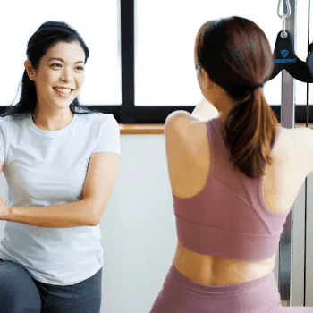 トレーニングスタジオ Infinity ∞のパーソナルジムのトレーニングの様子