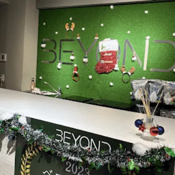 BEYOND 神戸元町店のパーソナルジムのトレーニングを受ける前の受付