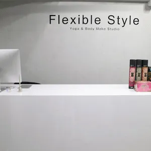 Flexible Styleのパーソナルジムのトレーニングを受ける前の受付