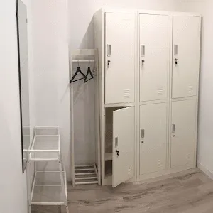 Flexible Styleのパーソナルジムのトレーニングを受ける前のロッカールーム