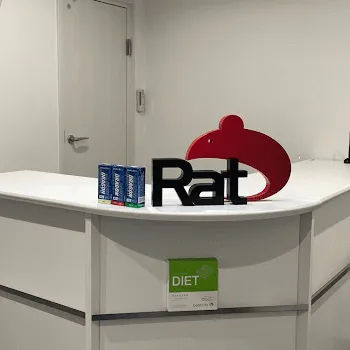 パーソナルジムRat 神戸三宮店のパーソナルジムのトレーニングを受ける前の受付