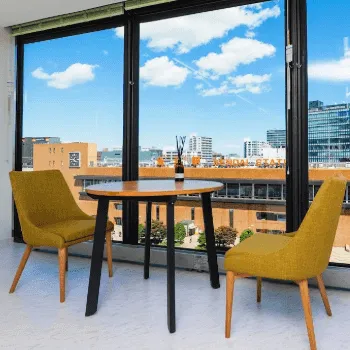 TRYVE 仙台駅前店のパーソナルジムのトレーニングを受ける前のカウンセリングルーム