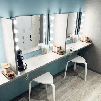 UNDEUX SUPERBODY LIFE 仙台スタジオのパーソナルジムのトレーニング後のパウダールーム