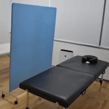 パーソナルジムASPI横浜店のパーソナルジムのトレーニングを受けた後のマッサージルーム