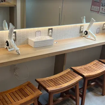 pilates K 全国63店舗のピラティスのレッスンを受けた後のパウダールーム