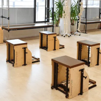 Studio Breathing 福岡2店舗のピラティスのレッスンを受けるレッスンルーム