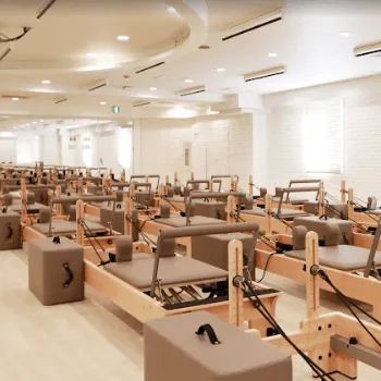 Rintosull京都2店舗のピラティスのレッスンを受けるレッスンルーム