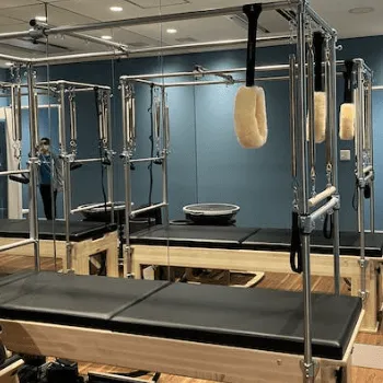 CLUB PILATES仙台長町店のピラティスのレッスンを受けるレッスンルーム