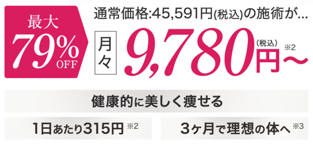 ピラティスのおすすめスタジオ URARAクリニックの料金②