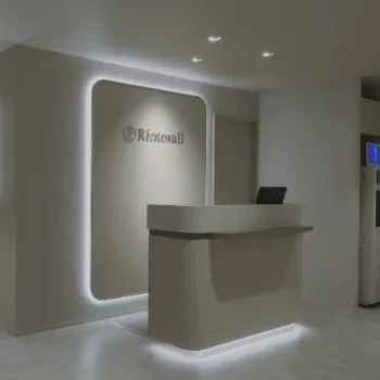 Rintosull 世田谷区4店舗のピラティスのレッスンを受ける前の受付