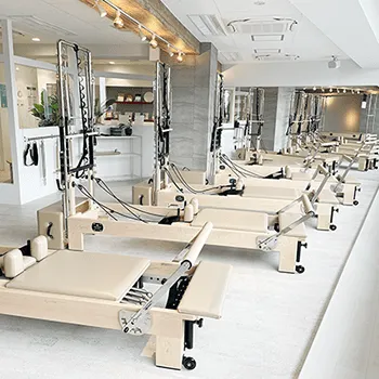 zen place pilates 岐阜のピラティスのトレーニングを受けるトレーニングルーム