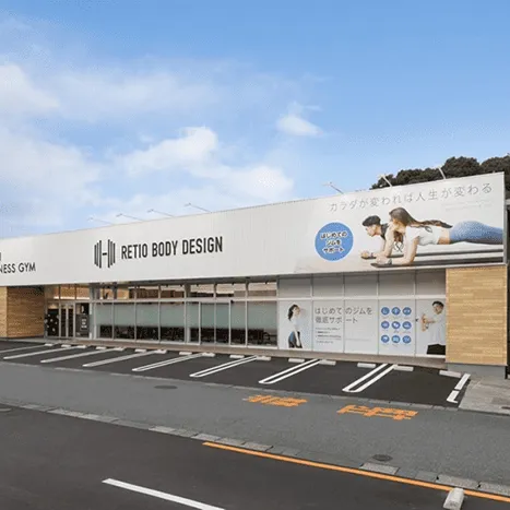 ELEMENT西条店のピラティスのトレーニングを受ける店舗の外観