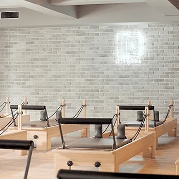 pilates K 広島3店舗のピラティスのトレーニングを受けるトレーニングルーム
