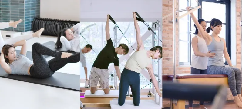 新潟でおすすめのzen place pilatesの教室の様子