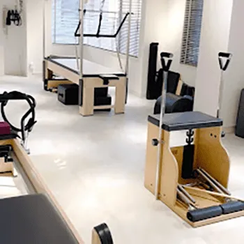 ルルト 大宮店のピラティスのトレーニングを受けるトレーニングルーム
