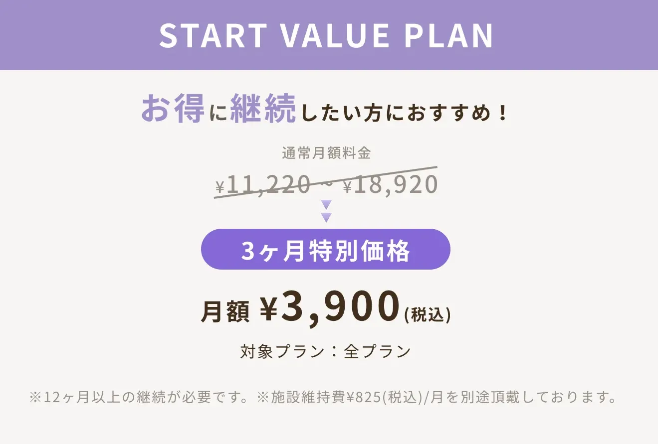 口コミ評価の高いピラティスKの継続プラン