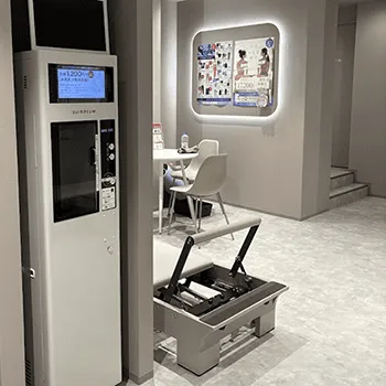 Rintosull 埼玉3店舗のピラティスのトレーニングを受ける店舗の内観