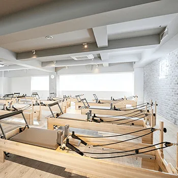 pilates K 静岡店のピラティスのトレーニングを受けるトレーニングルーム