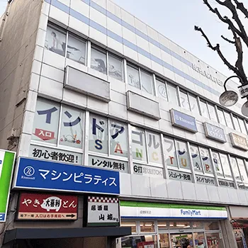 Rintosull 千葉3店舗のピラティスのトレーニングを受ける店舗の外観