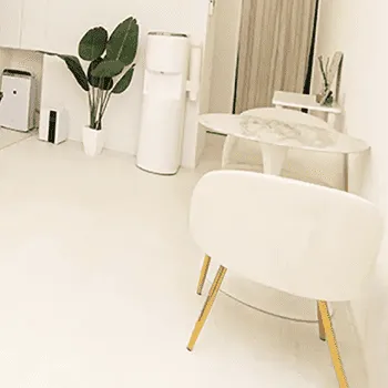 STUDIO IVY 千葉5店舗のピラティスのトレーニングを受ける前の待合室